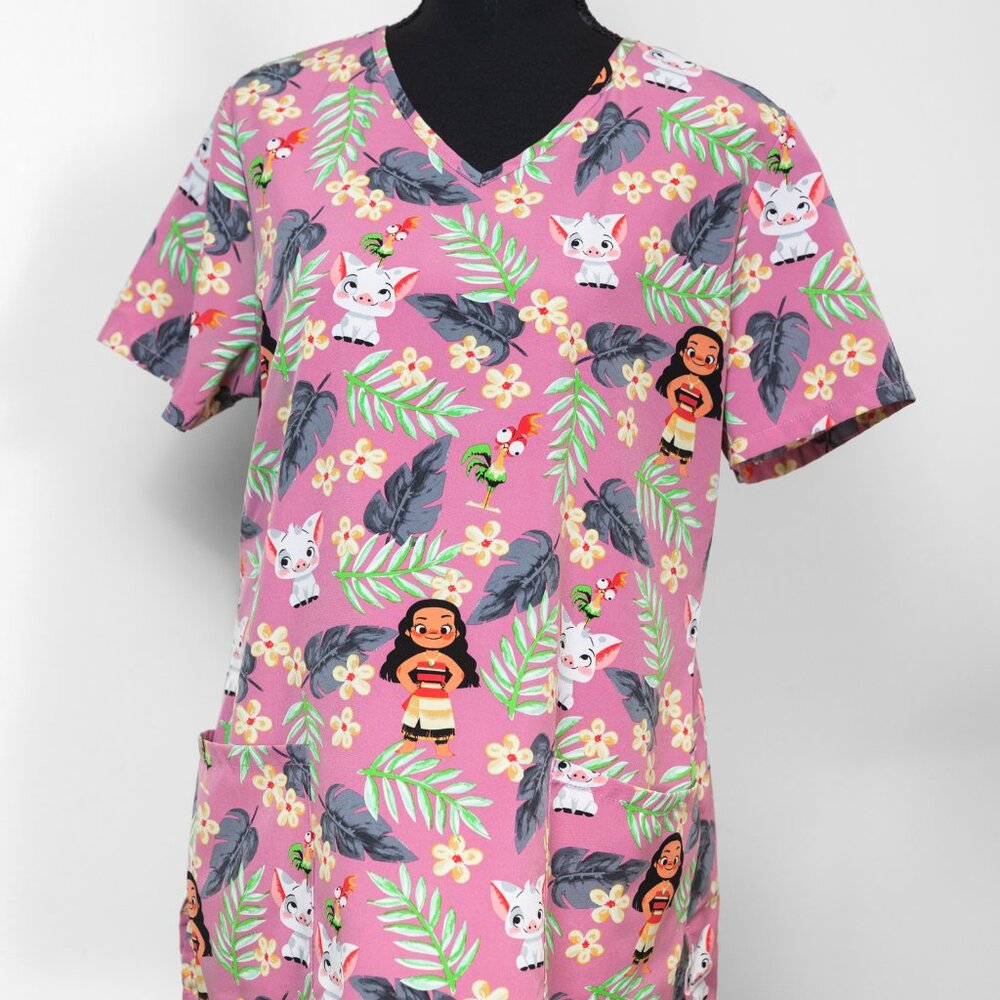 Disney Moana Scrub Top